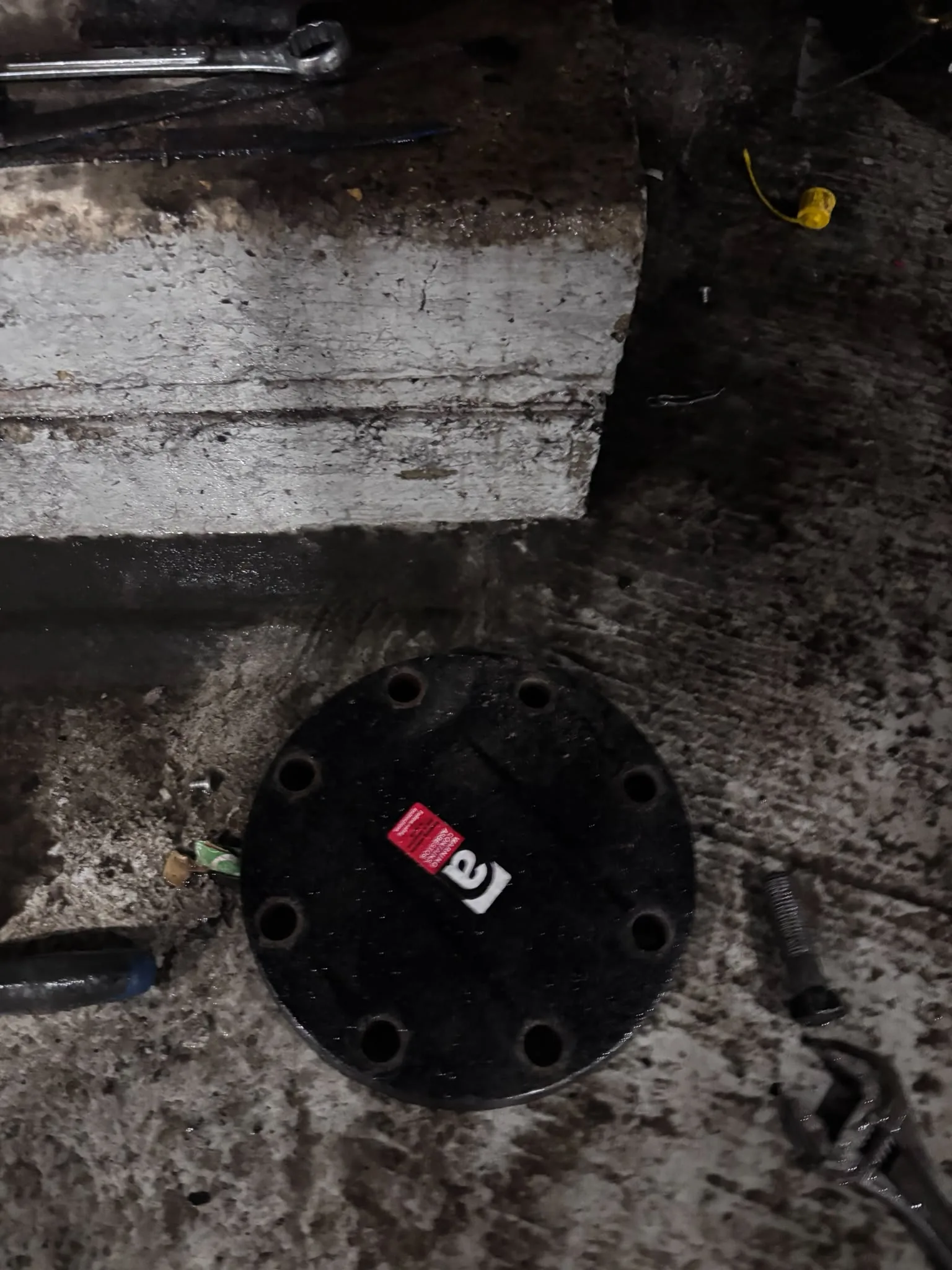 Artex scraping from a concrete ceiling during Holborn refurbishment