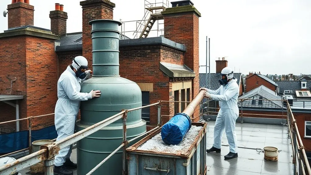 Water Tank & Flue Removal in Holborn — HSE-licensed specialists